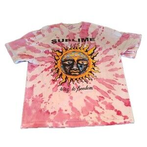 Sublime 40oz to Freedom Tie Die T-Shirt Men's Size XL
